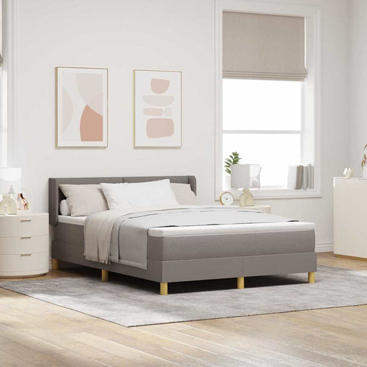 Letto a molle con testiera Talpa 190 x 140 cm Tessuto | homemem39
