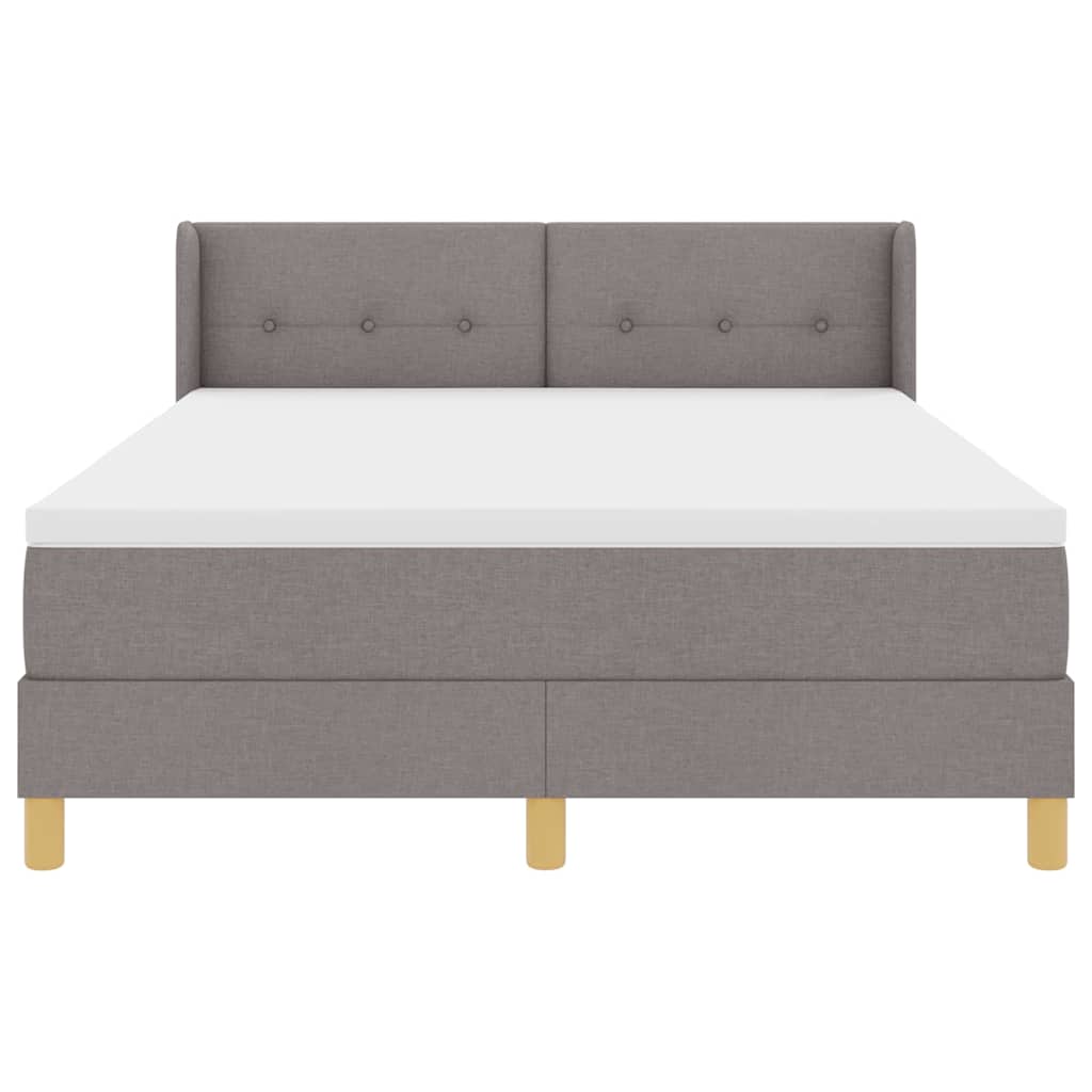 Letto a molle con testiera Talpa 200 x 140 cm Tessuto | homemem39