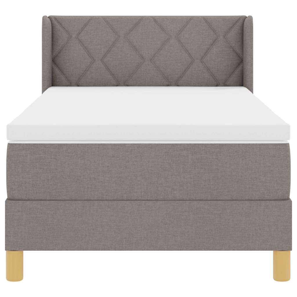 Letto a molle con testiera Talpa 200 x 90 cm Tessuto | homemem39
