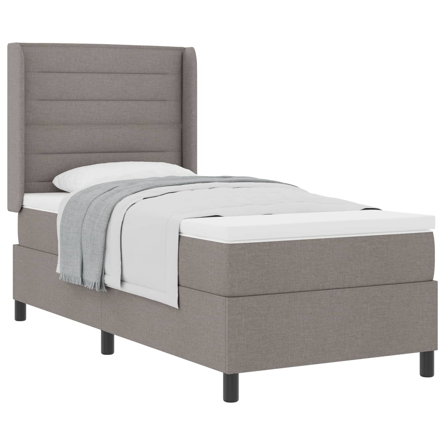 Letto a molle con materasso Talpa 200 x 100 cm Tessuto | homemem39