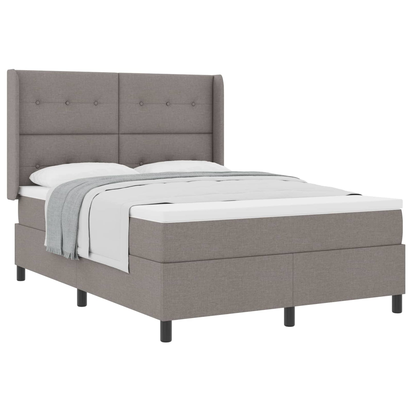 Letto a molle con cuscino Talpa 200 x 160 cm Tessuto | homemem39