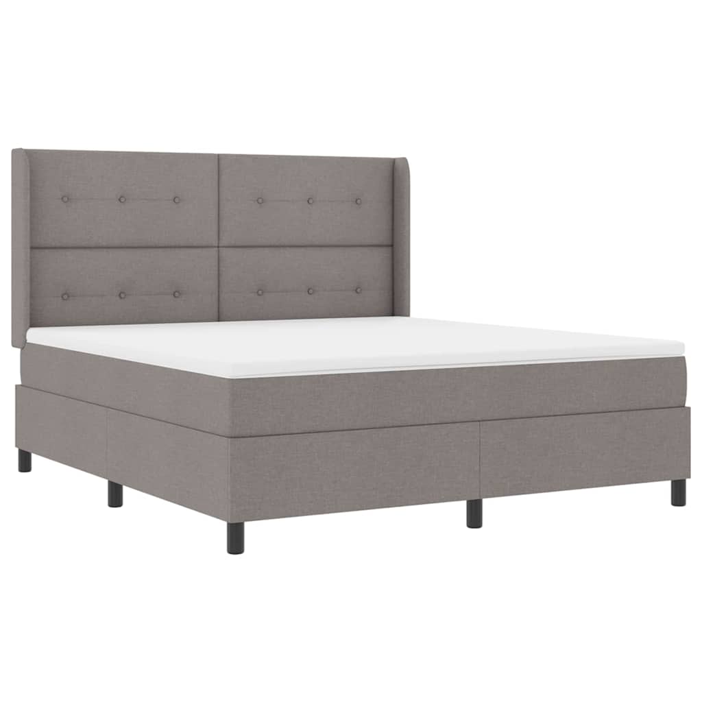 Letto a molle con cuscino Talpa 200 x 180 cm Tessuto | homemem39