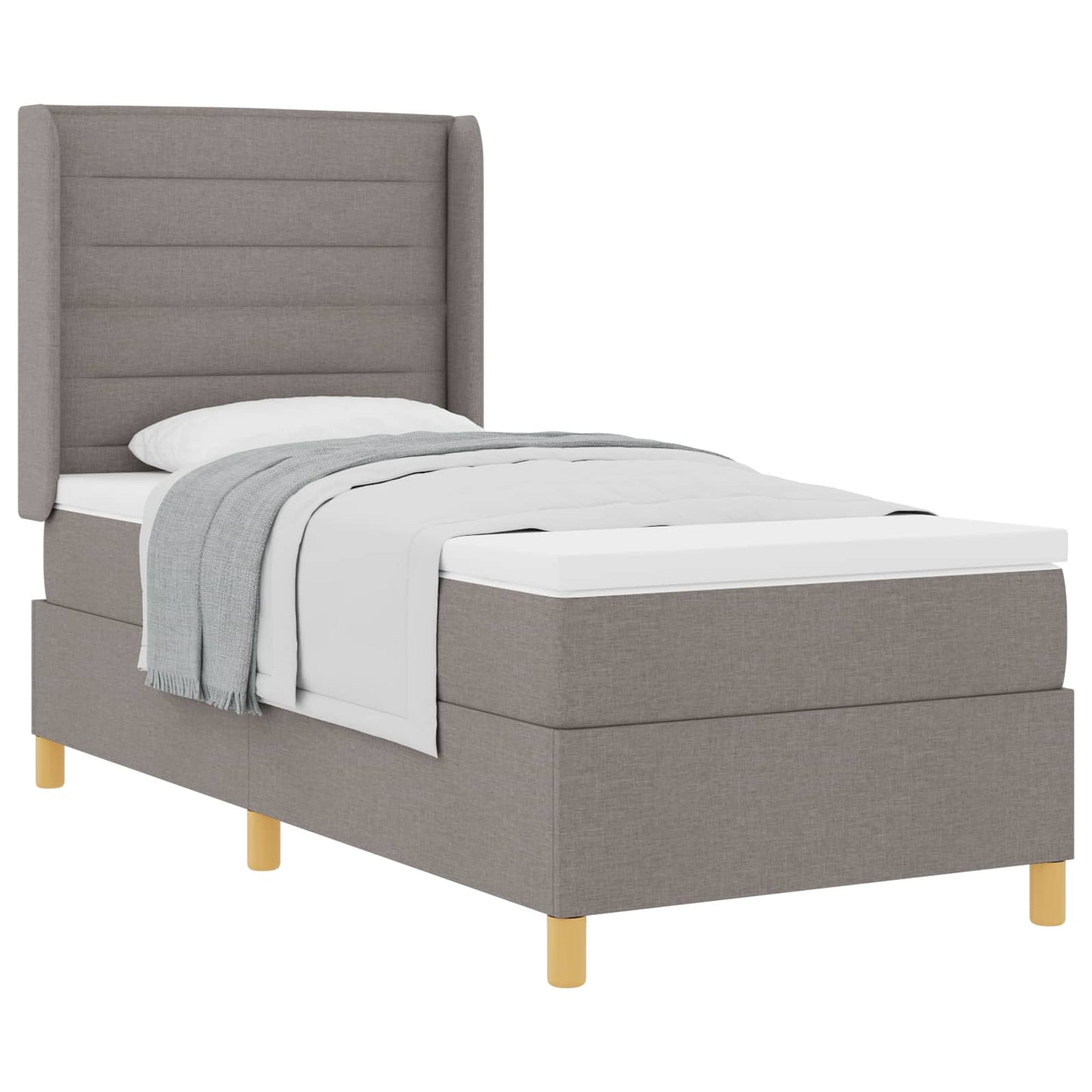 Letto a molle con materasso Talpa 100 x 200 cm Tessuto | homemem39