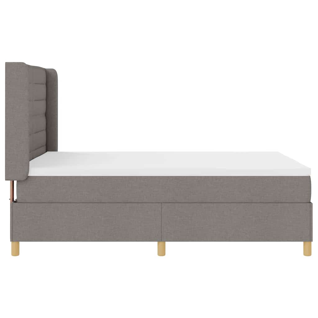 Letto a molle con materasso Talpa 140 x 200 cm Tessuto | homemem39