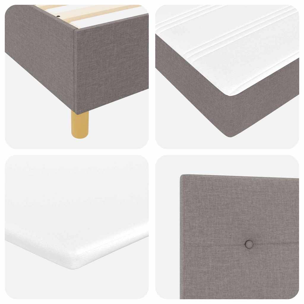 Letto a molle con testiera Talpa 80 x 200 cm Tessuto | homemem39