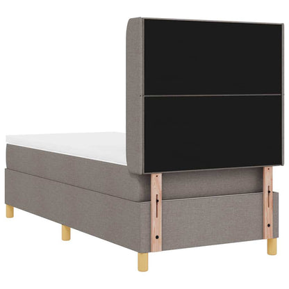 Letto a molle con testiera Talpa 90 x 190 cm Tessuto | homemem39