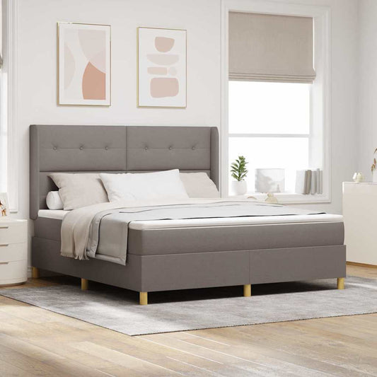 Letto a molle con testiera Talpa 180 x 200 cm Tessuto | homemem39