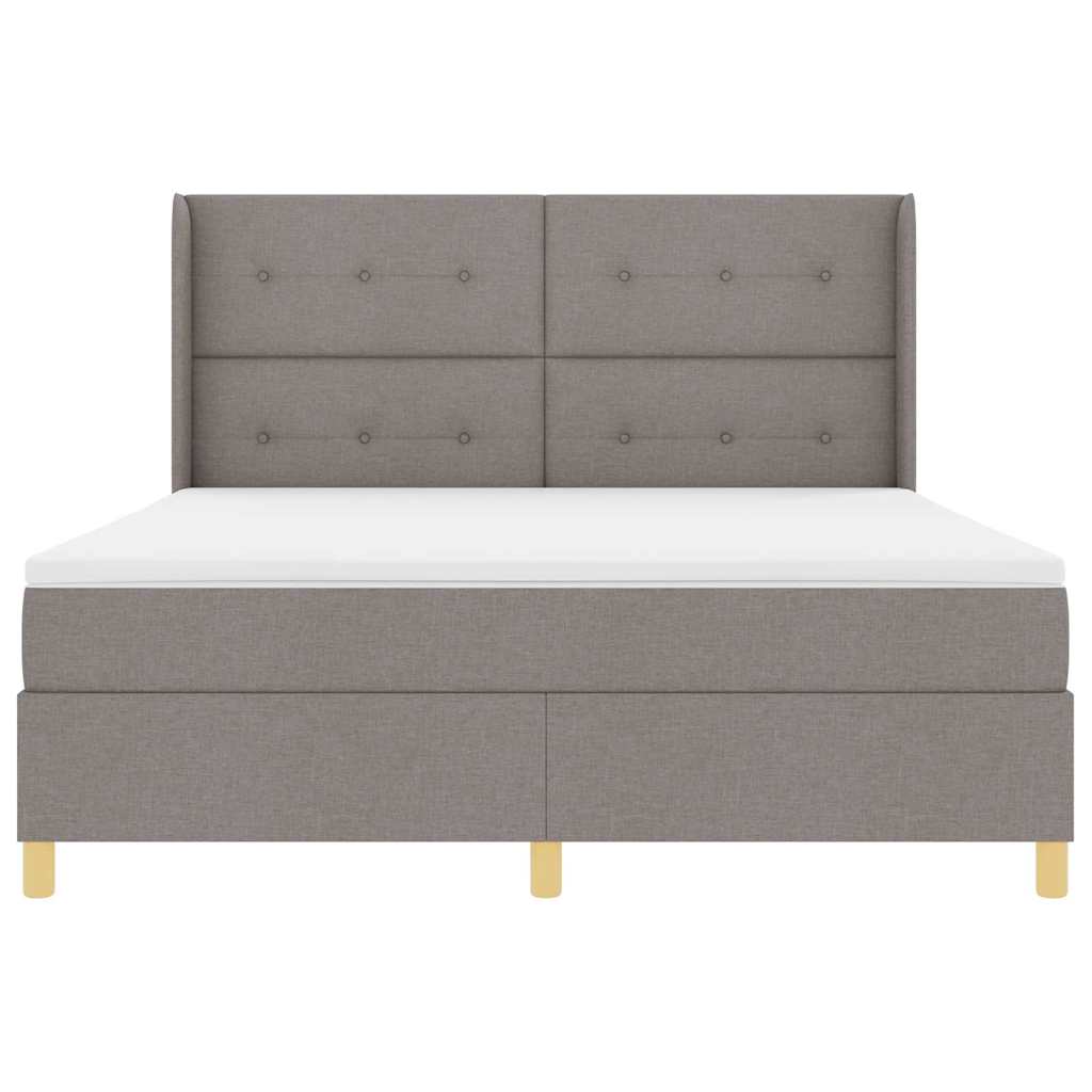 Letto a molle con testiera Talpa 180 x 200 cm Tessuto | homemem39