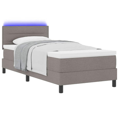 Letto a molle con materasso con led Talpa 90 x 190 cm Tessuto | homemem39