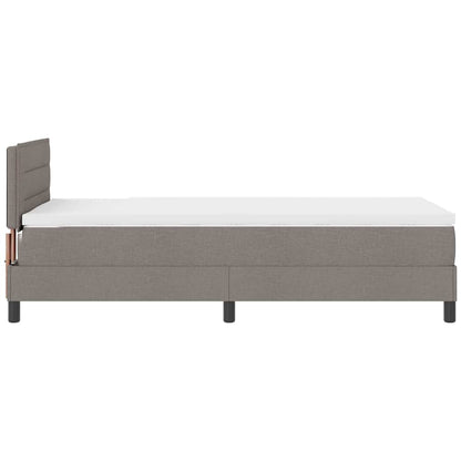 Letto a molle con materasso con led Talpa 90 x 190 cm Tessuto | homemem39