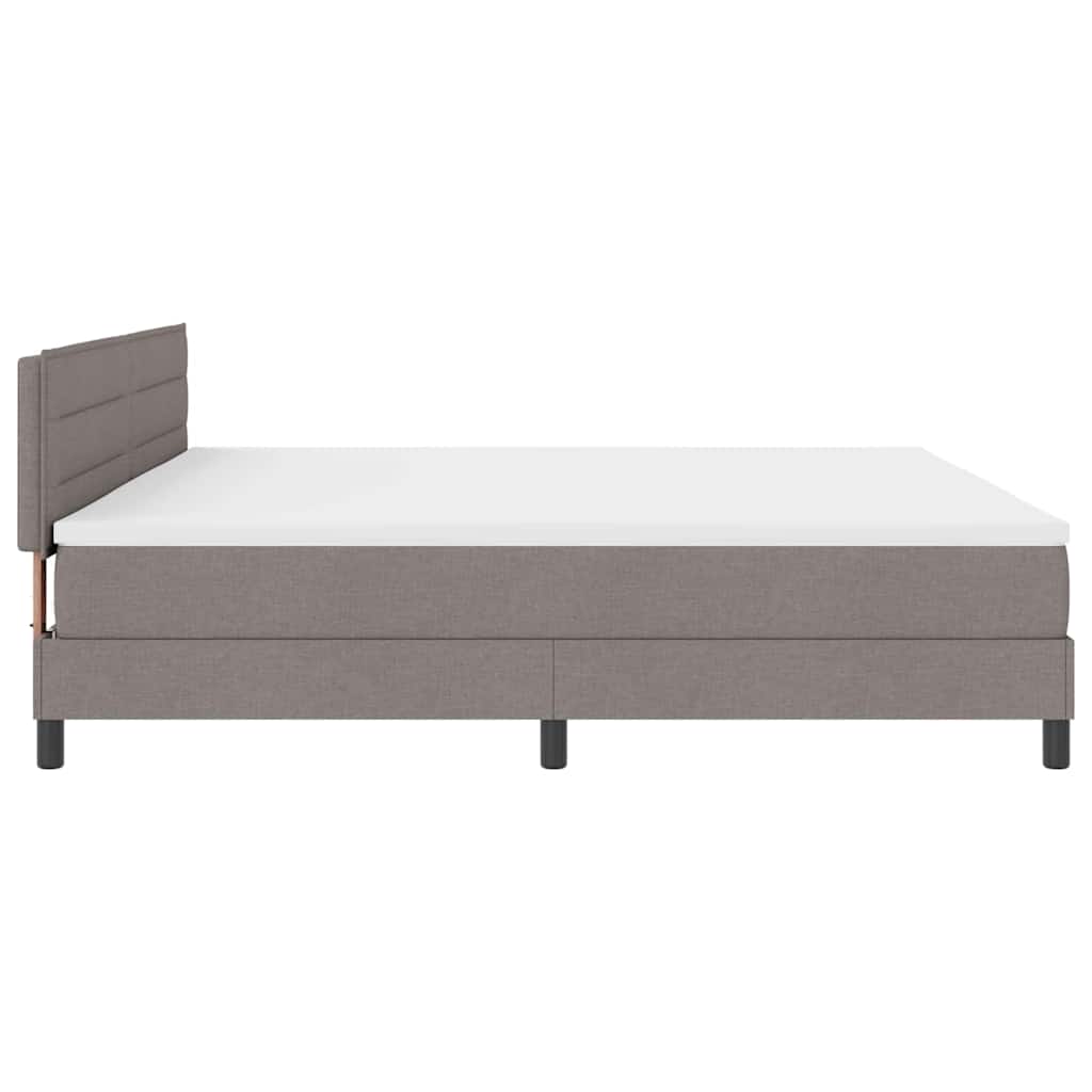 Letto a molle con materasso con led Talpa 200 x 200 cm Tessuto | homemem39