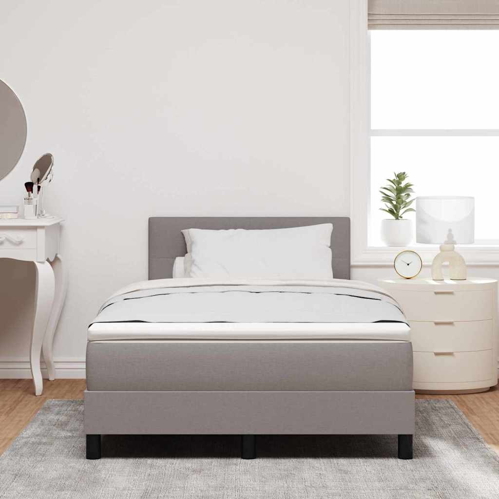 Letto a molle con strisce LED Talpa 120 x 200 cm Tessuto | homemem39