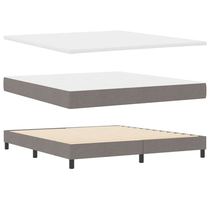 Letto a molle con strisce LED Talpa 180 x 200 cm Tessuto | homemem39