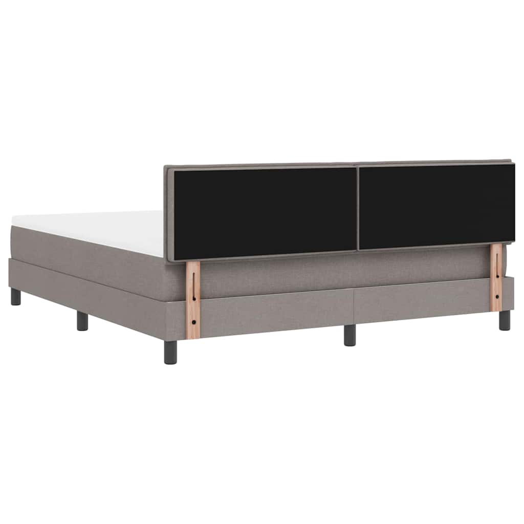 Letto a molle con strisce LED Talpa 180 x 200 cm Tessuto | homemem39