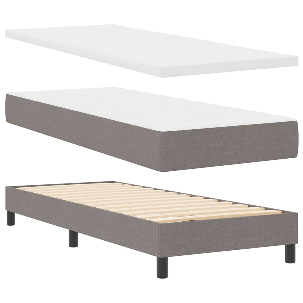 Letto a molle con strisce LED Talpa 80 x 200 cm Tessuto | homemem39