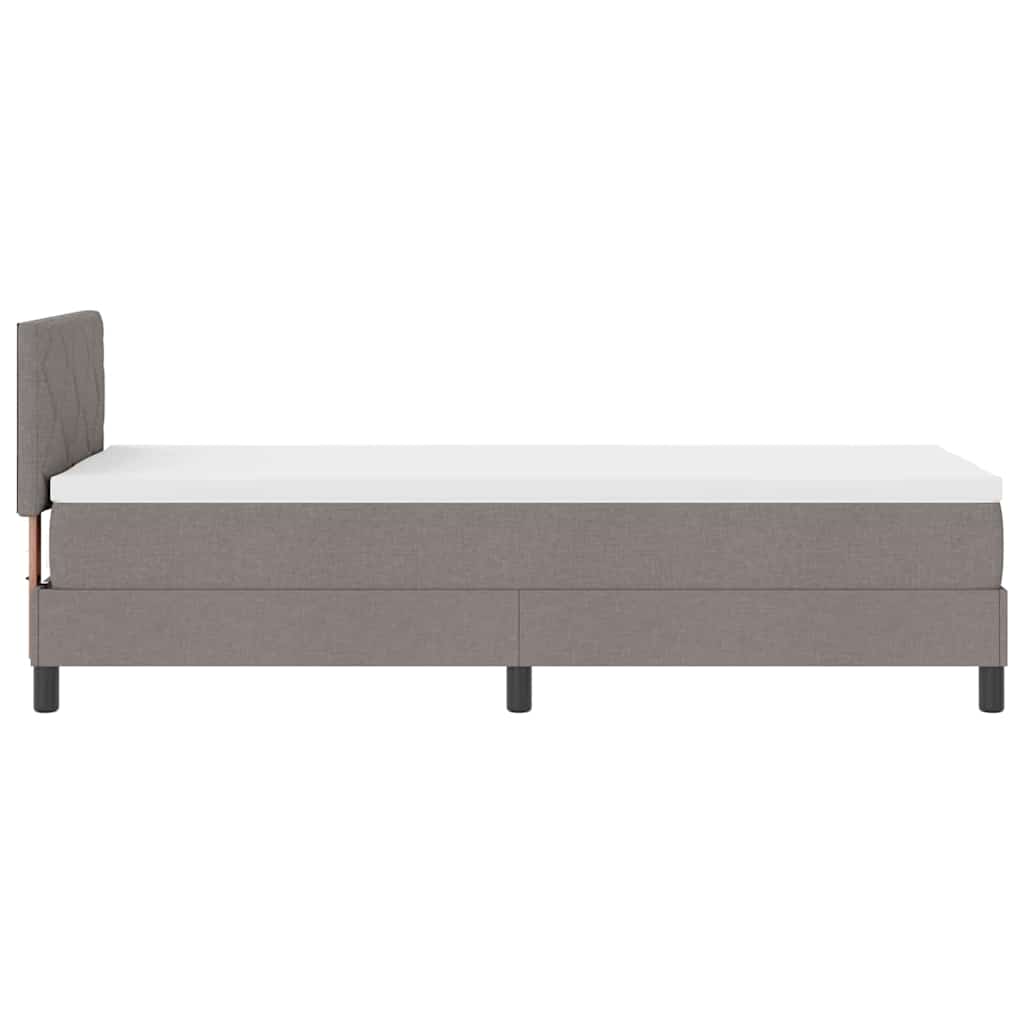 Letto a molle con strisce LED Talpa 80 x 200 cm Tessuto | homemem39