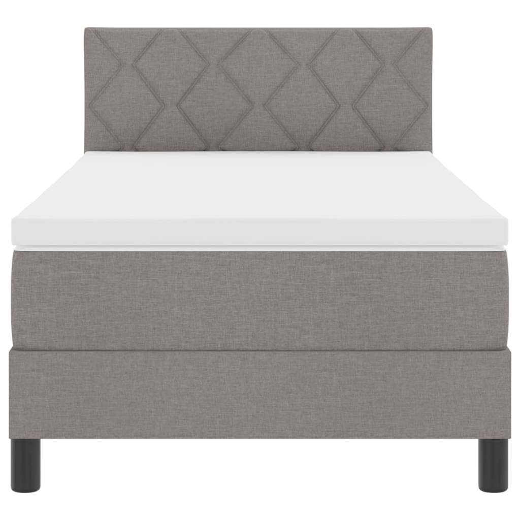 Letto a molle con strisce LED Talpa 100 x 200 cm Tessuto | homemem39