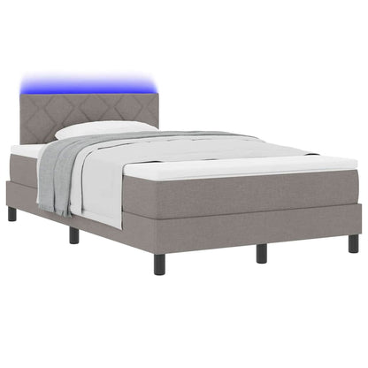 Letto a molle con strisce LED Talpa 120 x 190 cm Tessuto | homemem39