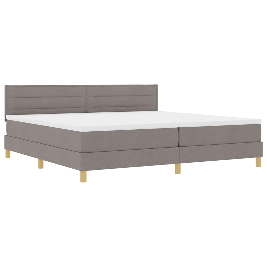 Letto a Sorgente LED con strisce LED Talpa 200 x 200 cm Tessuto | homemem39
