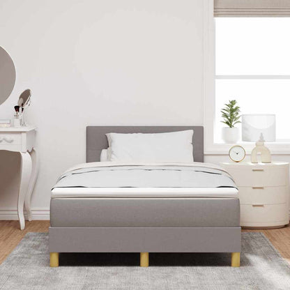 Letto a Sorgente LED con testiera Talpa 120 x 190 cm Tessuto | homemem39