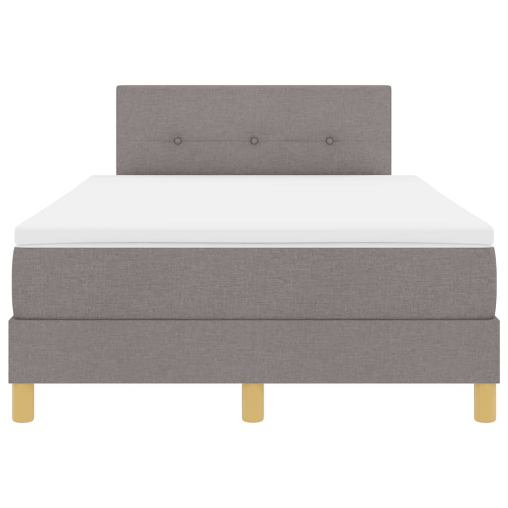Letto a Sorgente LED con testiera Talpa 120 x 190 cm Tessuto | homemem39