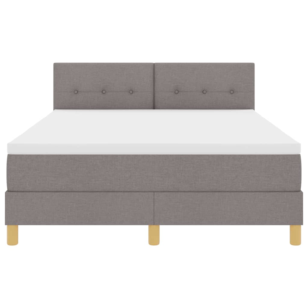 Letto a Sorgente LED con strisce LED Talpa 140 x 200 cm Tessuto | homemem39