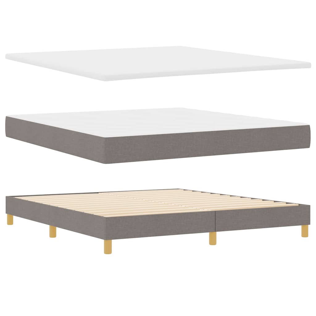 Letto a Sorgente LED con strisce LED Talpa 180 x 200 cm Tessuto | homemem39