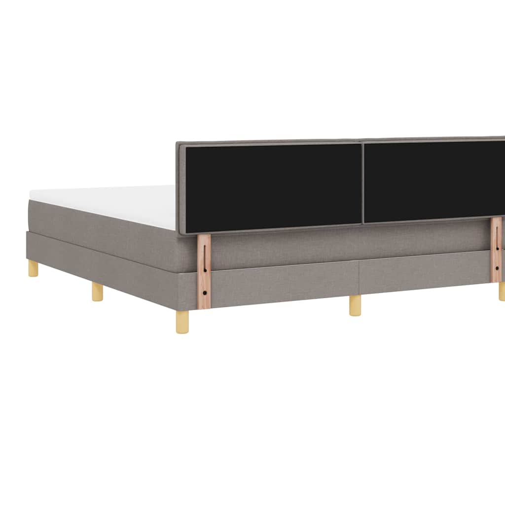 Letto a Sorgente LED con strisce LED Talpa 180 x 200 cm Tessuto | homemem39
