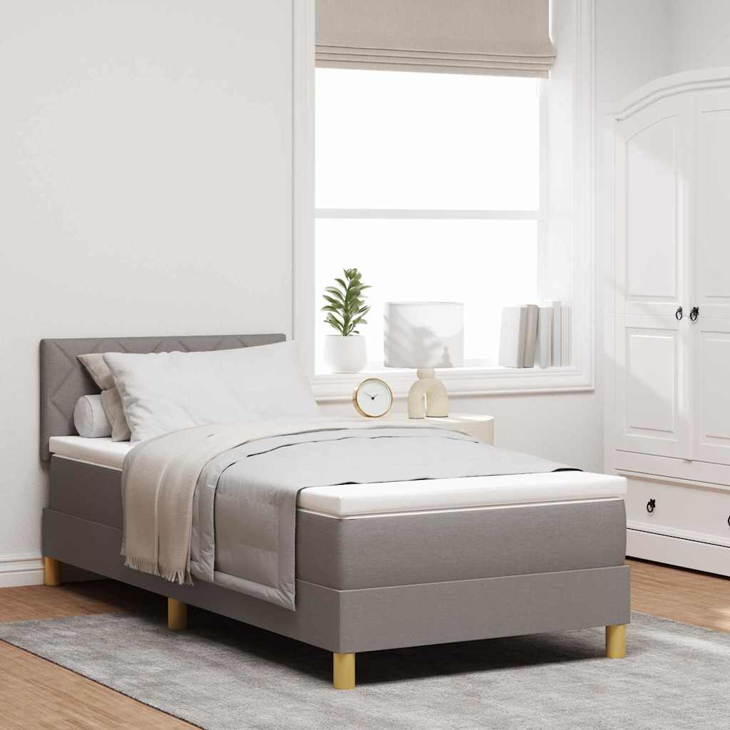 Letto a Sorgente LED con strisce LED Talpa 100 x 200 cm Tessuto | homemem39