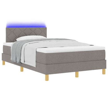 Letto a Sorgente LED con strisce LED Talpa 120 x 190 cm Tessuto | homemem39