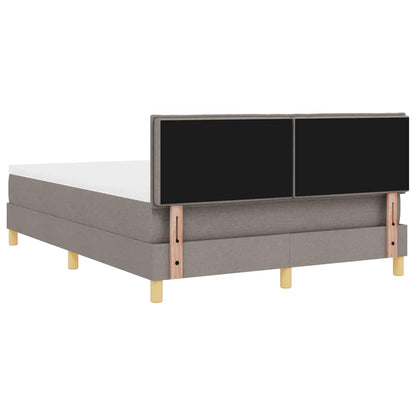 Letto a Sorgente LED con testiera Talpa 140 x 190 cm Tessuto