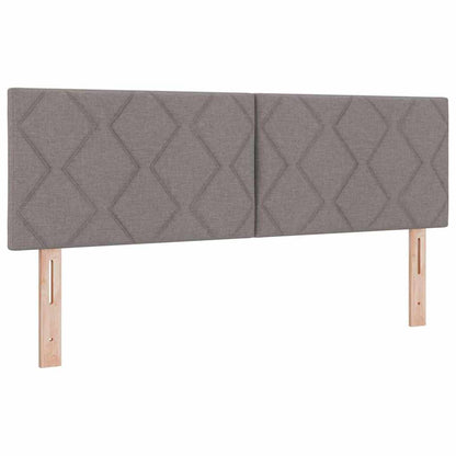 Letto a Sorgente LED con testiera Talpa 160 x 200 cm Tessuto | homemem39