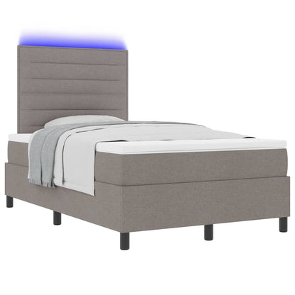Letto a molle con materasso con led Talpa 120 x 190 cm Tessuto | homemem39