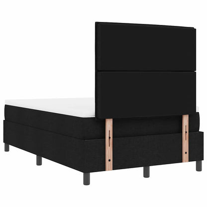 Letto a molle con materasso con led Nero 120 x 200 cm Tessuto | homemem39