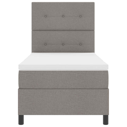 Letto a molle con strisce LED Talpa 80 x 200 cm Tessuto | homemem39