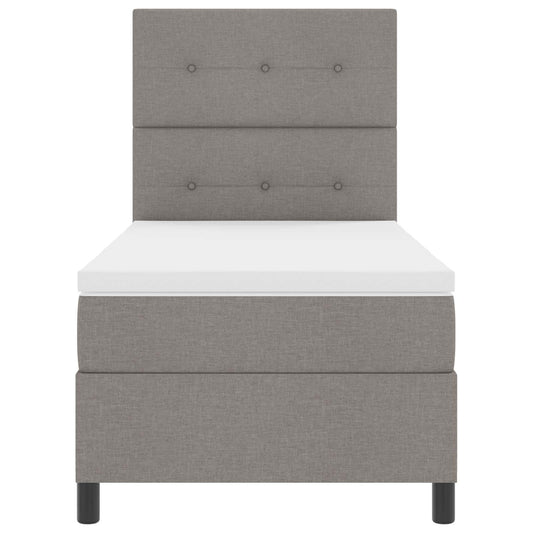 Letto a molle con strisce LED Talpa 80 x 200 cm Tessuto | homemem39