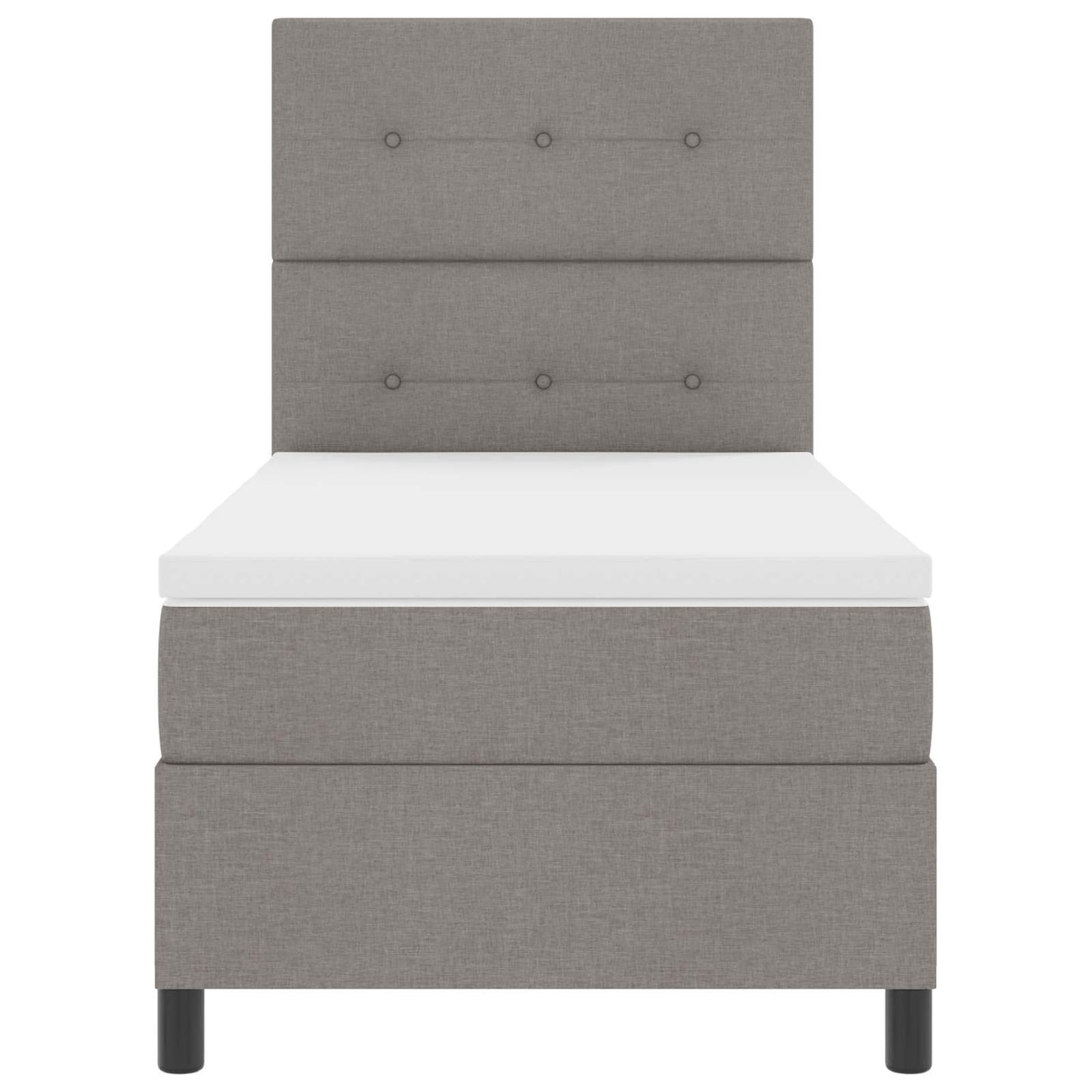 Letto a molle con strisce LED Talpa 90 x 190 cm Tessuto | homemem39