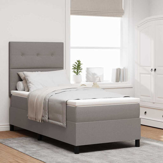Letto a molle con strisce LED Talpa 90 x 200 cm Tessuto | homemem39