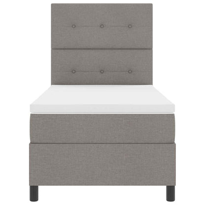 Letto a molle con strisce LED Talpa 90 x 200 cm Tessuto | homemem39
