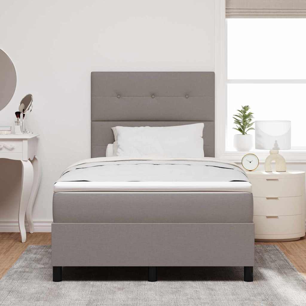 Letto a molle con strisce LED Talpa 120 x 200 cm Tessuto | homemem39