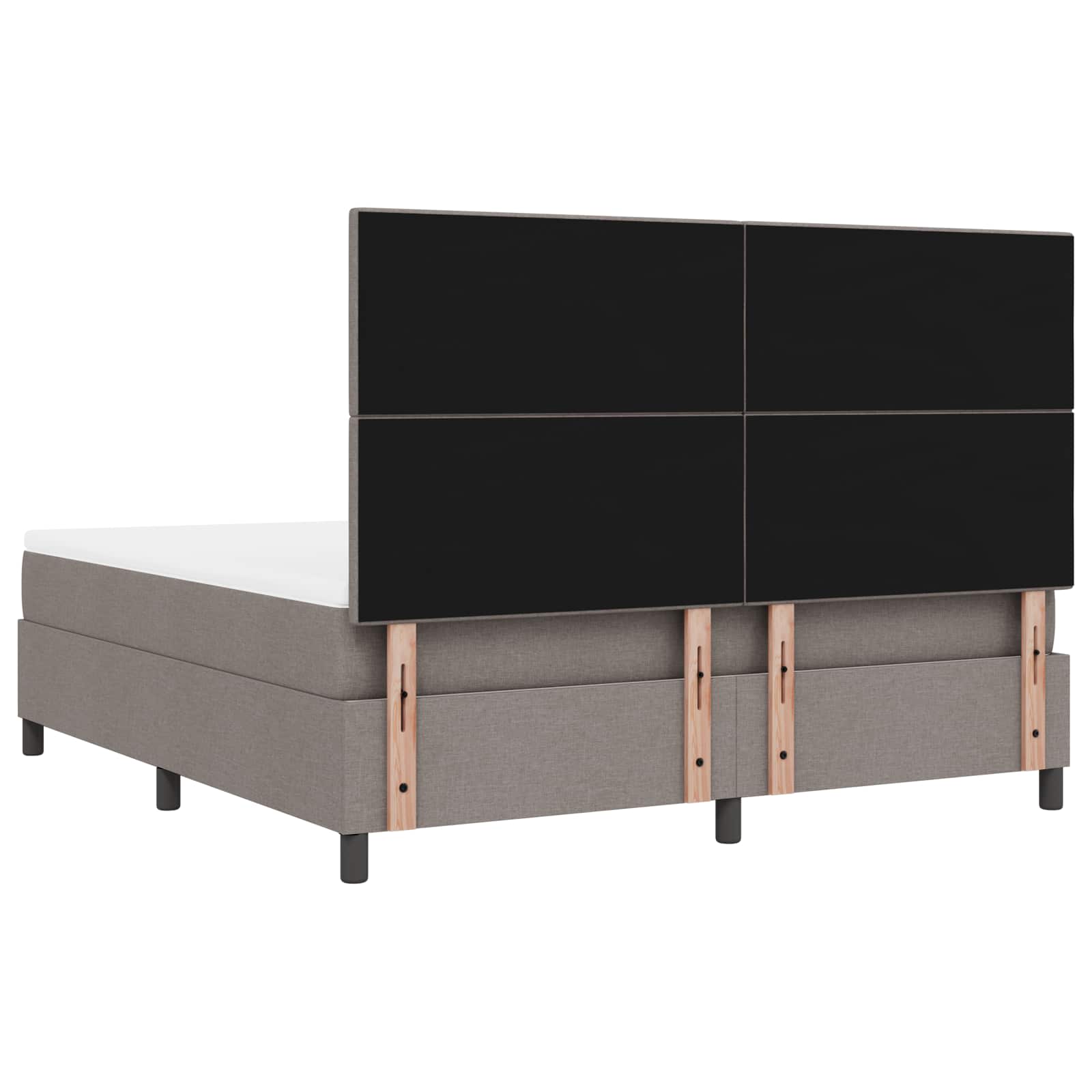 Letto a molle con strisce LED Talpa 180 x 200 cm Tessuto | homemem39