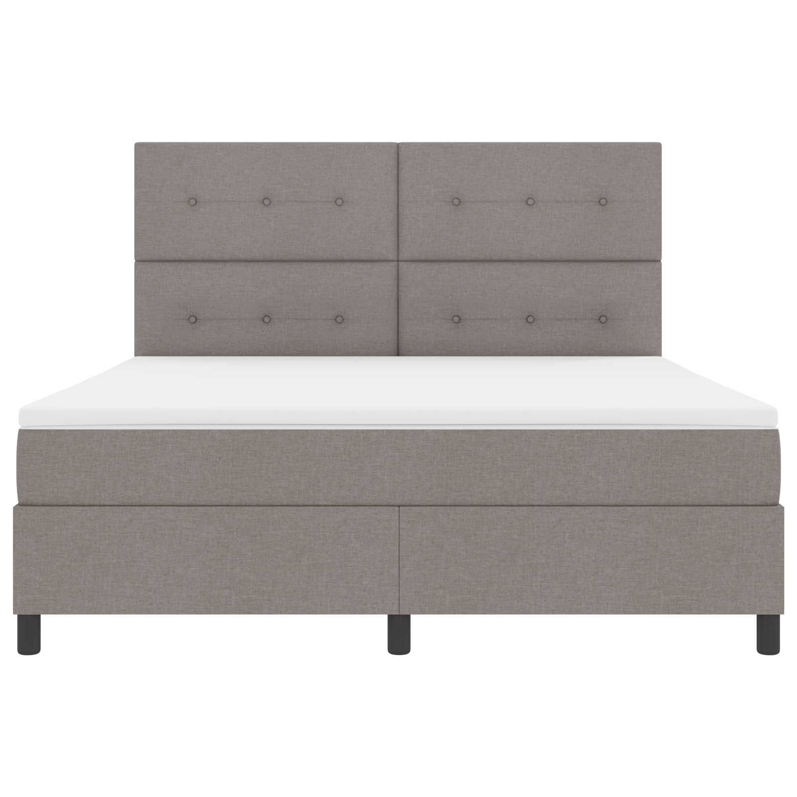 Letto a molle con strisce LED Talpa 180 x 200 cm Tessuto | homemem39