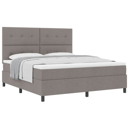 Letto a molle con strisce LED Talpa 180 x 200 cm Tessuto | homemem39