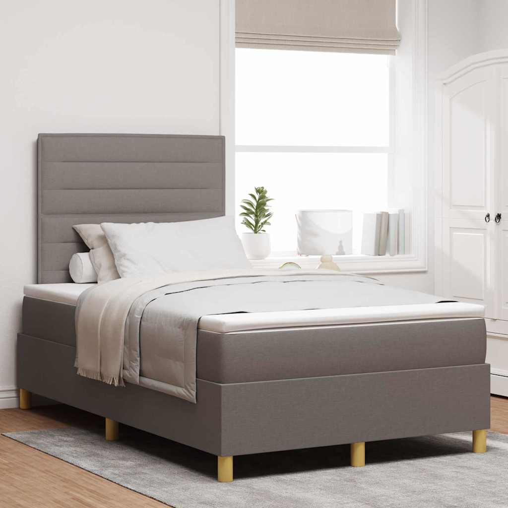 Letto a Sorgente LED con materasso Talpa 120 x 190 cm Tessuto | homemem39