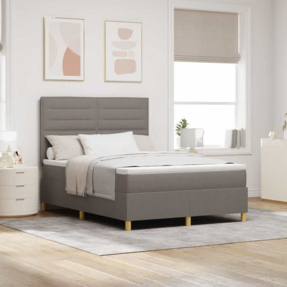 Letto a Sorgente LED con materasso Talpa 140 x 200 cm Tessuto | homemem39