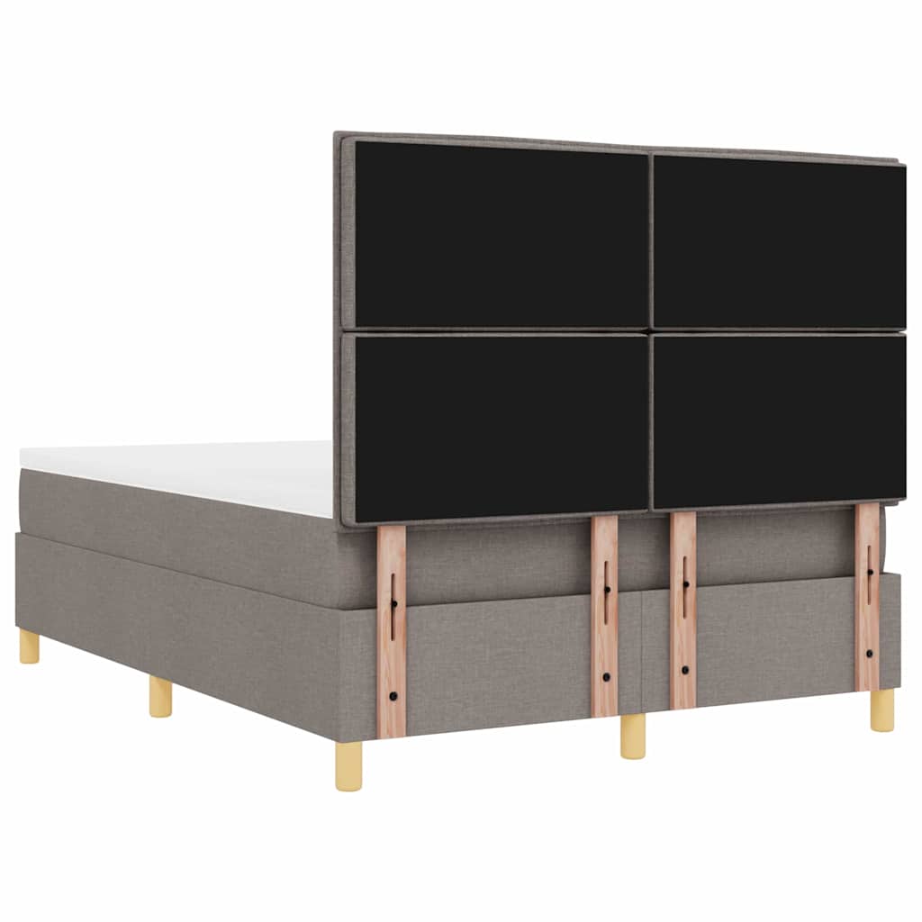 Letto a Sorgente LED con materasso Talpa 140 x 200 cm Tessuto | homemem39