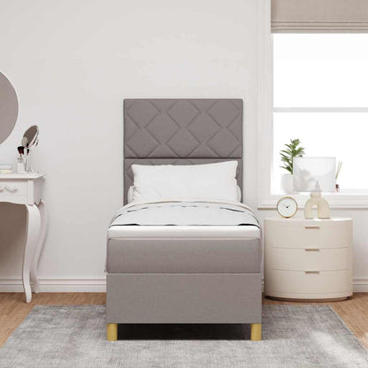 Letto a Sorgente LED con testiera Talpa 80 x 200 cm Tessuto | homemem39