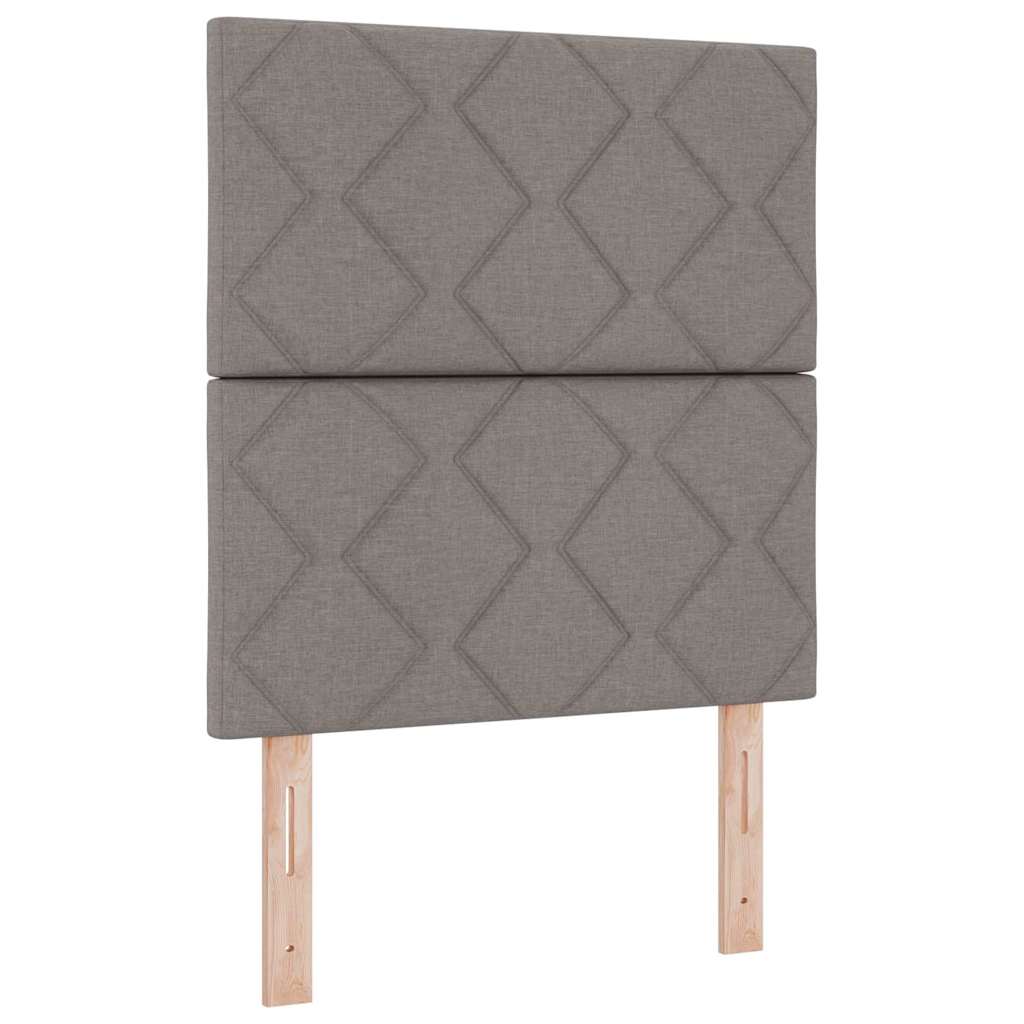 Letto a Sorgente LED con testiera Talpa 80 x 200 cm Tessuto | homemem39
