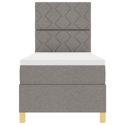 Letto a Sorgente LED con testiera Talpa 80 x 200 cm Tessuto | homemem39
