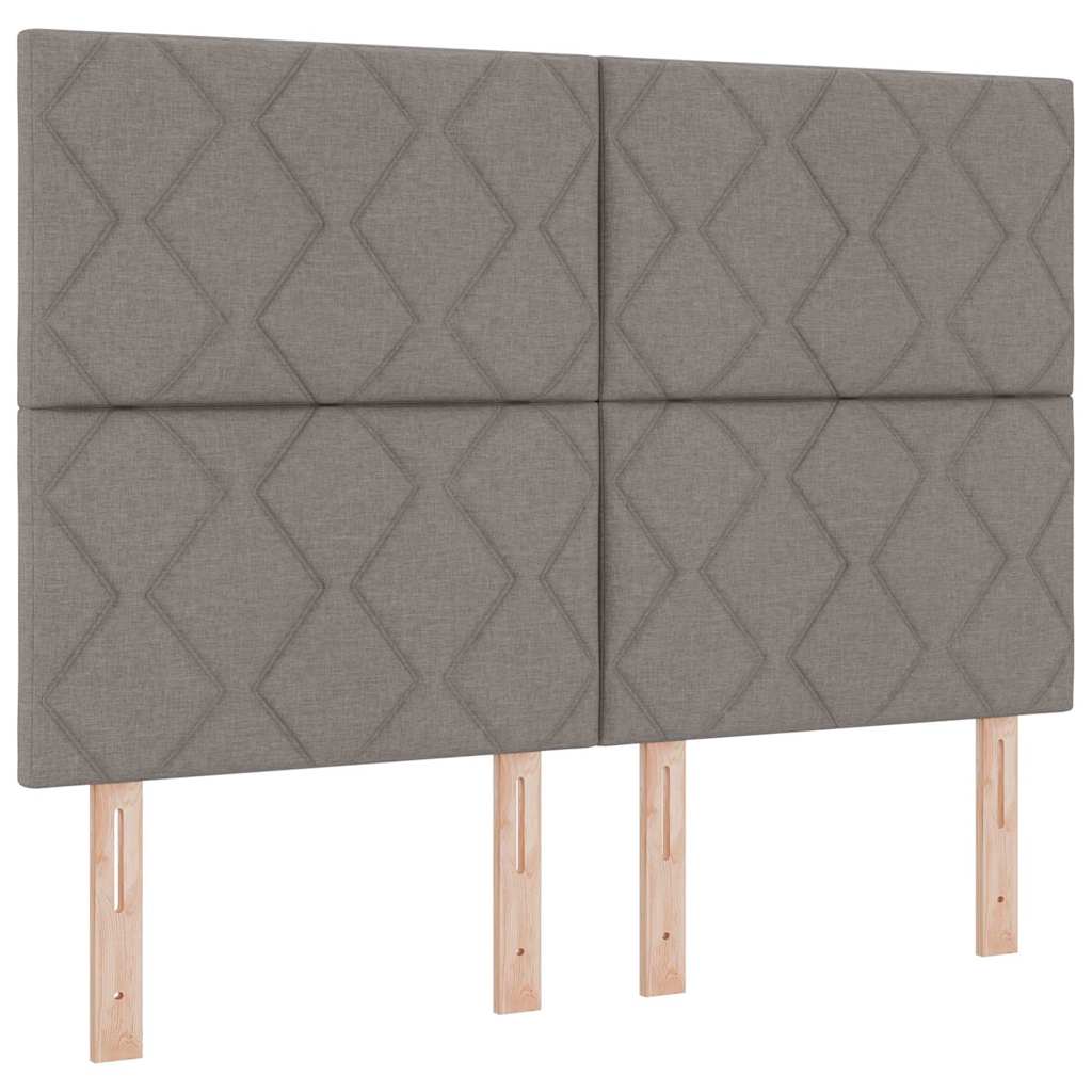 Letto a Sorgente LED con testiera Talpa 160 x 200 cm Tessuto | homemem39